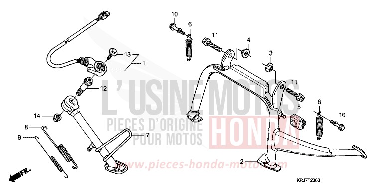BEQUILLE von S-wing ABS PEARL NIGHTSTAR BLACK (NHA84) von 2011